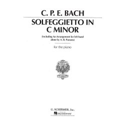 C.P.E. Bach: Solfeggietto In C Minor (Two Versions)