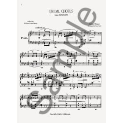 Richard Wagner: Bridal Chorus From Lohengrin (Piano Solo)