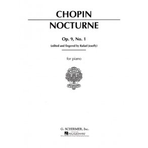 Frederic Chopin: Nocturne In G Flat Major Op.9 No.1