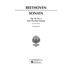 Beethoven: Sonata Op. 49 No. 2 From 'Two Easy Sonatas'