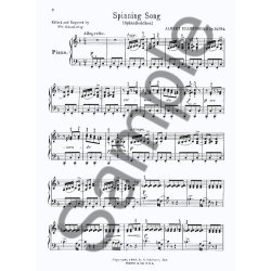 Albert Ellmenreich: Spinning Song Op.14 No.4