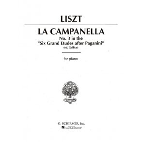 Franz Liszt: La Campanella (No.3 From 'Six Etudes After Paganini')