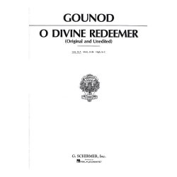 Charles Gounod: O Divine Redeemer (Low Voice)