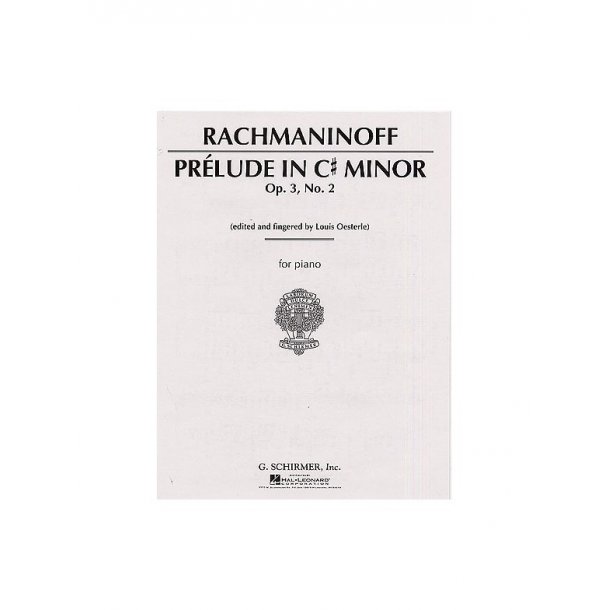 Sergei Rachmaninov: Prelude In C Sharp Minor Op.3 No.2