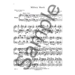 Franz Schubert: Military March Op.51 No.1 (Piano Solo)