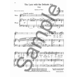 Michael Arne: The Lass With The Delicate Air (High Voice)