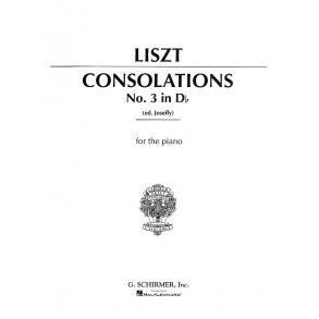 Franz Liszt: Consolation No.3 In D Flat