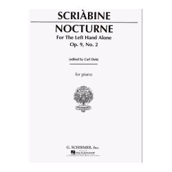 Alexander Scriabin: Nocturne For The Left Hand Op.9 No.2
