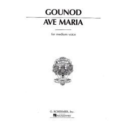Charles Gounod: Ave Maria (Medium Voice)