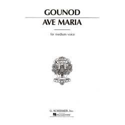 Charles Gounod: Ave Maria In F (Medium Voice/Cello)