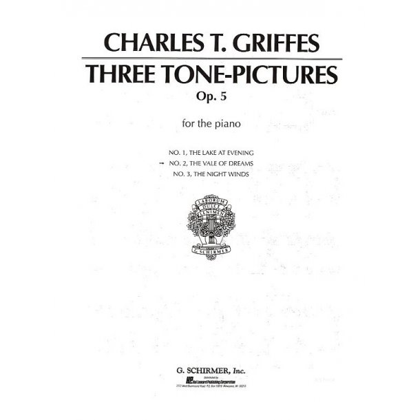 Charles T. Griffes: Vale Of Dreams Op.5 No.2