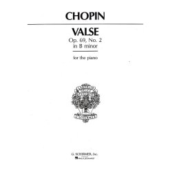 Frederic Chopin: Valse In B Minor Op. 69 No. 2