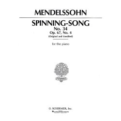 Felix Mendelssohn: Spinning Song Op. 67 No. 4