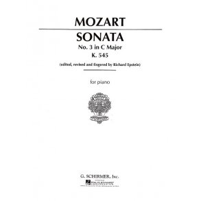 W.A. Mozart: Piano Sonata No.15 In C Major K.545