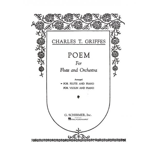 Charles T. Griffes: Poem (Flute/Piano)
