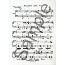 Johannes Brahms: Hungarian Dance No.5 In F Sharp Minor (Piano Solo)