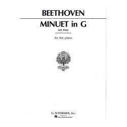 Ludwig Van Beethoven: Minuet In G (Piano)