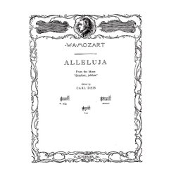 W.A. Mozart: Alleluia From Exsultate Jubilate (High Voice)