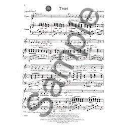 Oscar Rasbach: Trees (Low Voice)