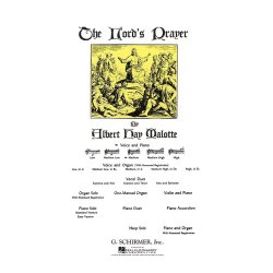 Albert Hay Malotte: The Lord's Prayer - Medium Low Voice