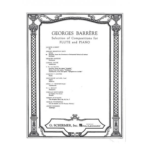 J.S.Bach: Bourree From Orchestral Suite In B Minor