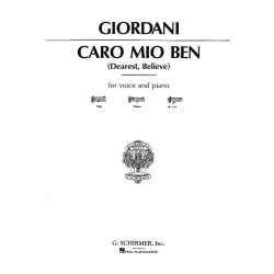 Giuseppe Giordani: Caro Mio Ben (Low Voice)