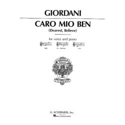 Giuseppe Giordani: Caro Mio Ben (High Voice)