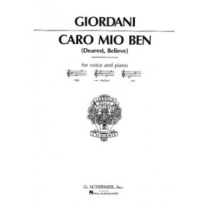 Giuseppe Giordani: Caro Mio Ben (High Voice)