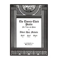 Albert Hay Malotte: The Twenty-Third Psalm (Medium Voice)