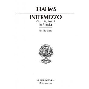 Johannes Brahms: Intermezzo In A Op.118 No.2
