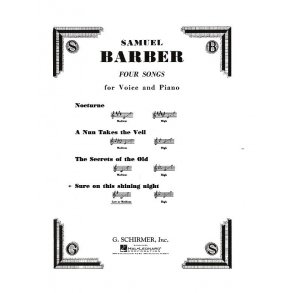 Samuel Barber: Sure On This Shining Night Op.13 No.3 (Low Voice)