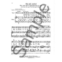 W.A. Mozart: Non Piu Andrai (Le Nozze Di Figaro)