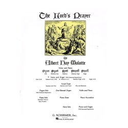 Alfred Hay Malotte: The Lord's Prayer - Medium Voice (In C With Organ)