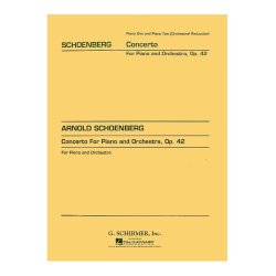 Arnold Schoenberg: Piano Concerto Op.42 (2 Piano Score)