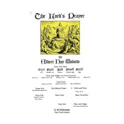 Albert Hay Malotte: The Lord's Prayer (Violin/Piano)