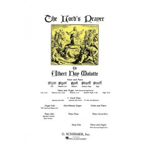 Albert Hay Malotte: The Lord's Prayer (Alto/Baritone Duet)