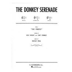 Rudolf Friml: Donkey Serenade (Medium Voice)