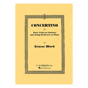 Ernest Bloch: Concertino