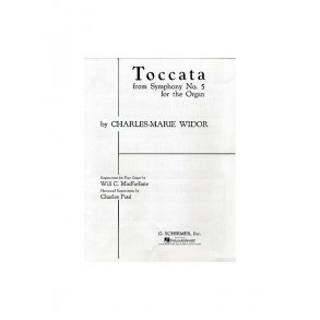 Charles Widor: Toccata (Symphony No.5 For Organ)