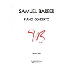 Samuel Barber: Concerto For Piano Op.38 (2 Piano Score)