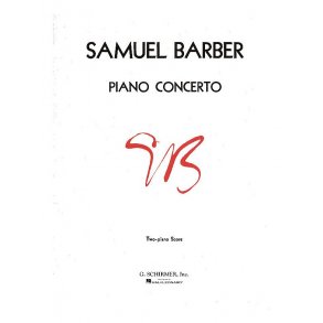Samuel Barber: Concerto For Piano Op.38 (2 Piano Score)