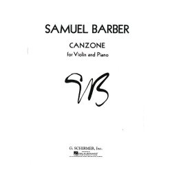Samuel Barber: Canzone Op. 38 (Violin)