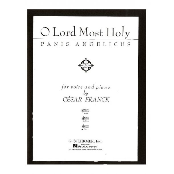 Cesar Franck: Panis Angelicus (Low Voice)