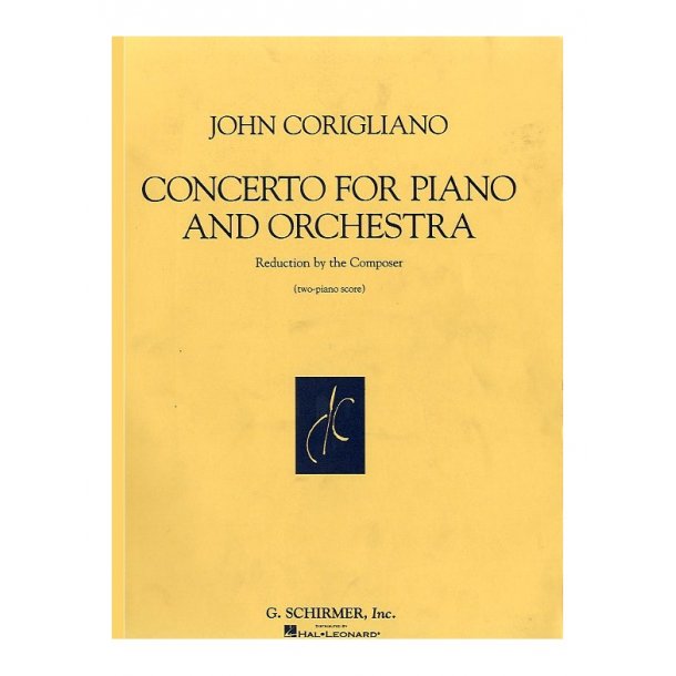 John Corigliano: Piano Concerto (2 Piano Reduction)