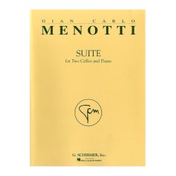 Gian Carlo Menotti: Suite For Two Cellos And Piano