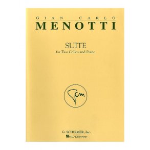 Gian Carlo Menotti: Suite For Two Cellos And Piano