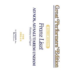 Franz Liszt: Ad Nos, Ad Salutarem Undam