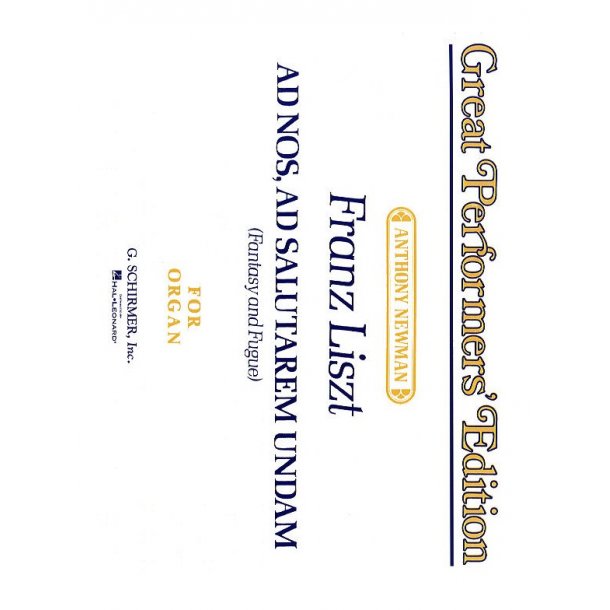 Franz Liszt: Ad Nos, Ad Salutarem Undam