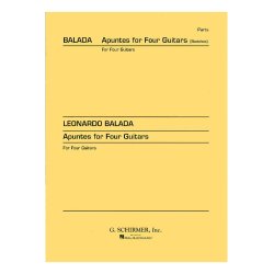 Leonardo Balada: Apuntes (Sketches)