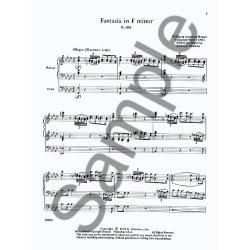 W.A. Mozart: Fantasia In F Minor K.608